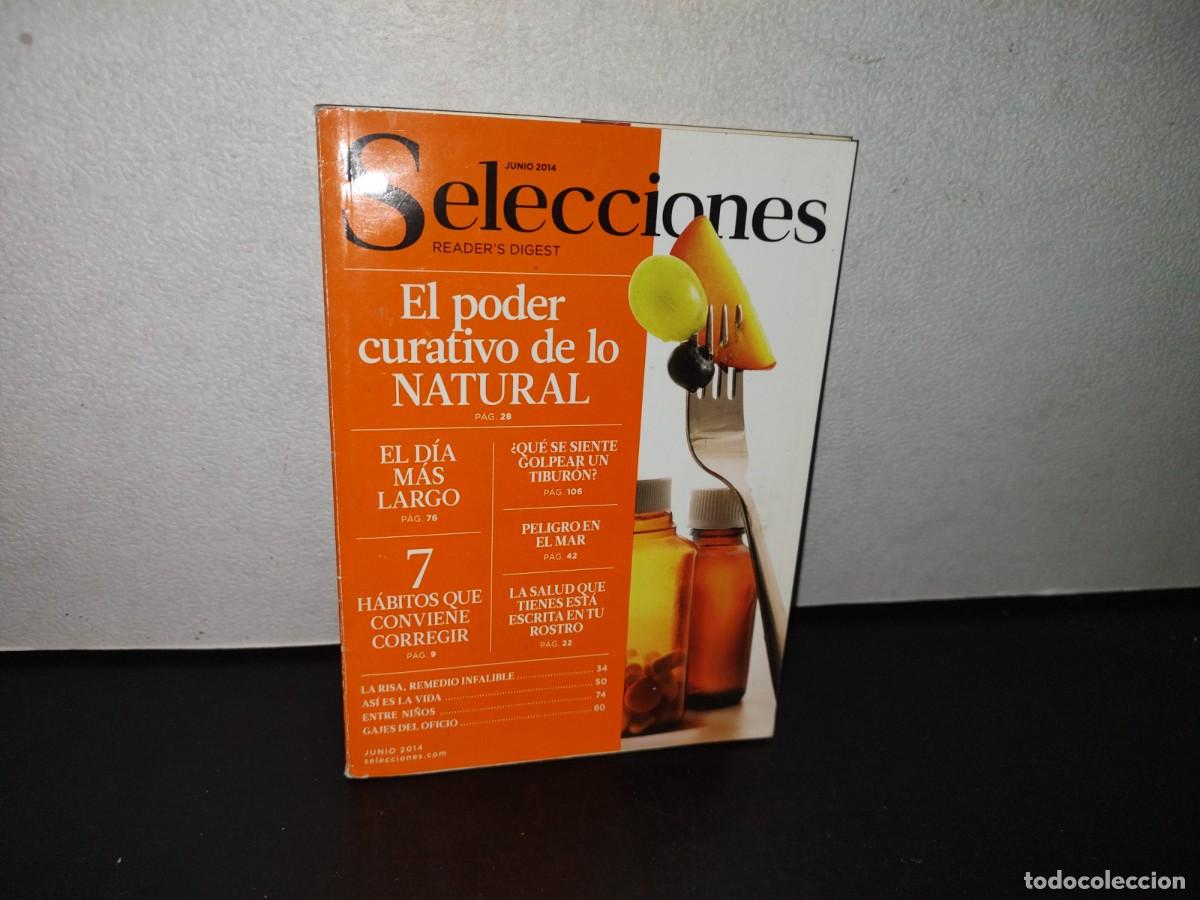 Colecionismo de Revistas e Jornais: 80- SELECCIONES DEL READER'S DIGEST. EL PODER CURATIVO DE LO NATURAL - JUNIO 2014
