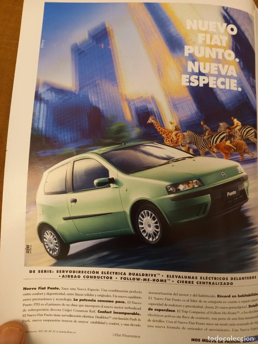 Coleccionismo de Revistas y Peri&oacute;dicos: PUBLICIDAD. ANUNCIO DE NUEVO FIAT PUNTO. EXTRA&Iacute;DO DE REVISTA 1999