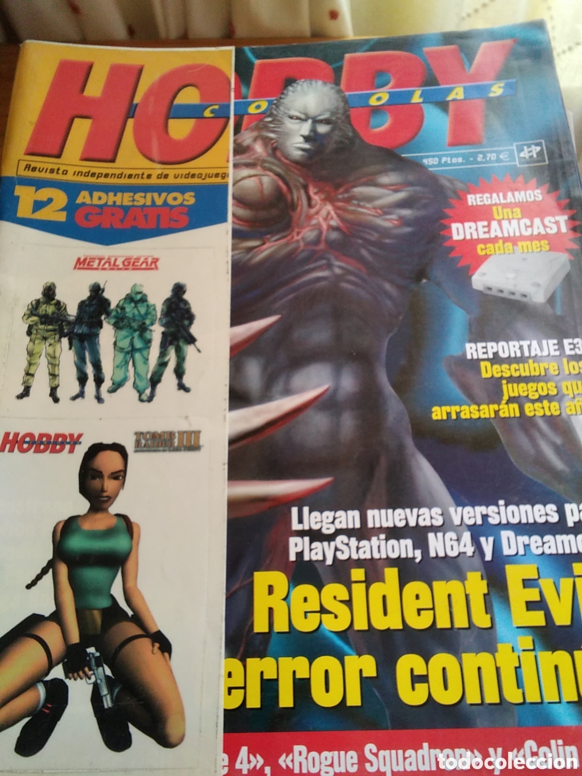 Coleccionismo de Revistas y Peri&oacute;dicos: Hobby consolas revista n&uacute;mero 93 a&ntilde;o 1999 junio pegatinas incluidas