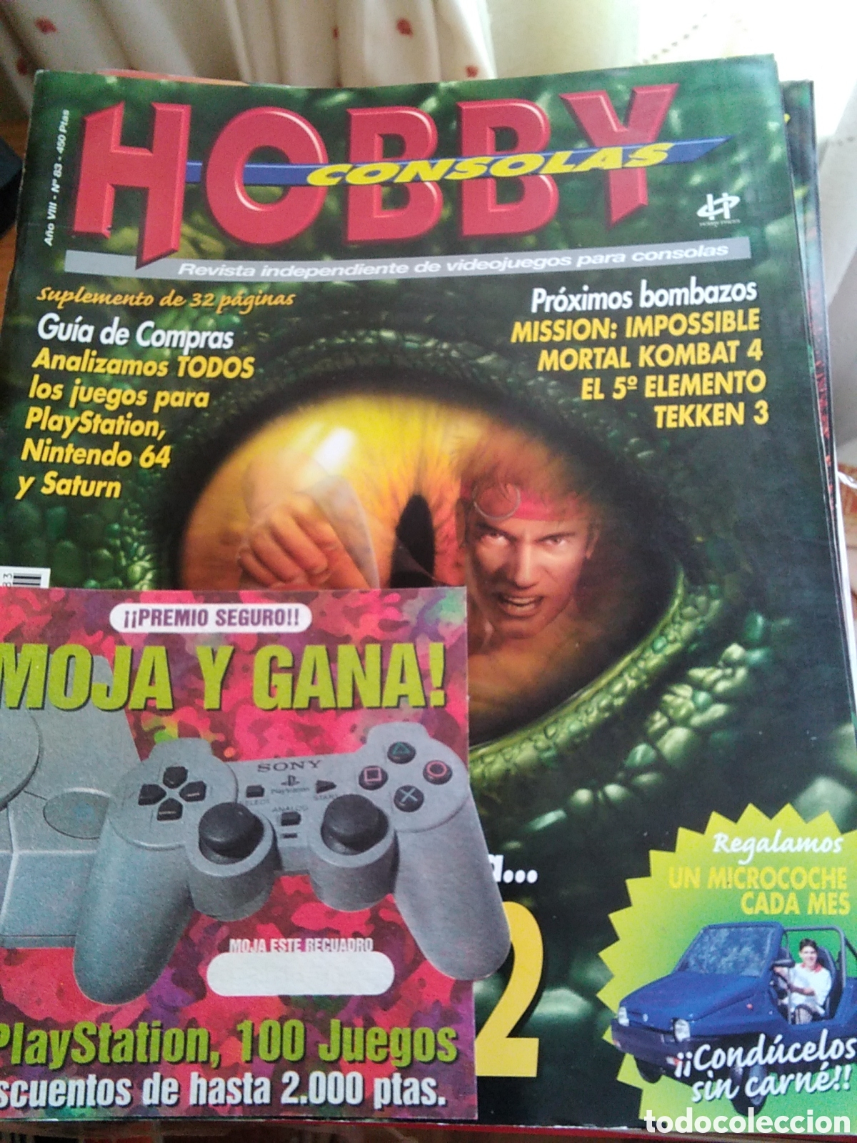 Coleccionismo de Revistas y Peri&oacute;dicos: Hobby consolas revista n&uacute;mero 83 a&ntilde;o 1998 agosto