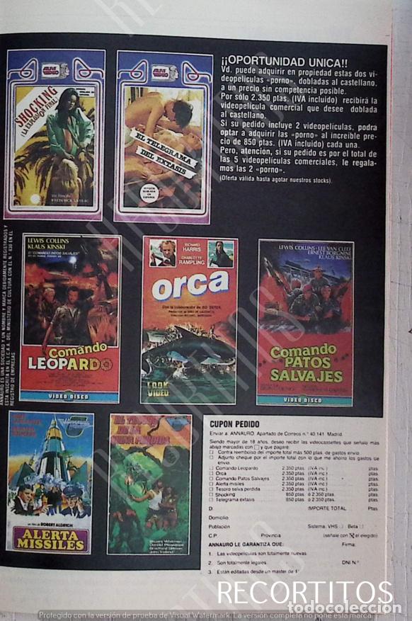 Coleccionismo de Revistas y Peri&oacute;dicos: LANZAMIENTOS EN VIDEO COMANDO LEOPARDO PATOS SALVAJES ORCA