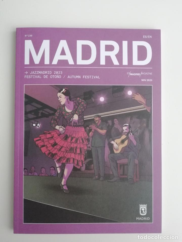 Coleccionismo de Revistas y Peri&oacute;dicos: Revista esMadrid Magazine N&uacute;mero 190 Noviembre 2023 Ayuntamiento de Madrid Festival Oto&ntilde;o JazzMadrid