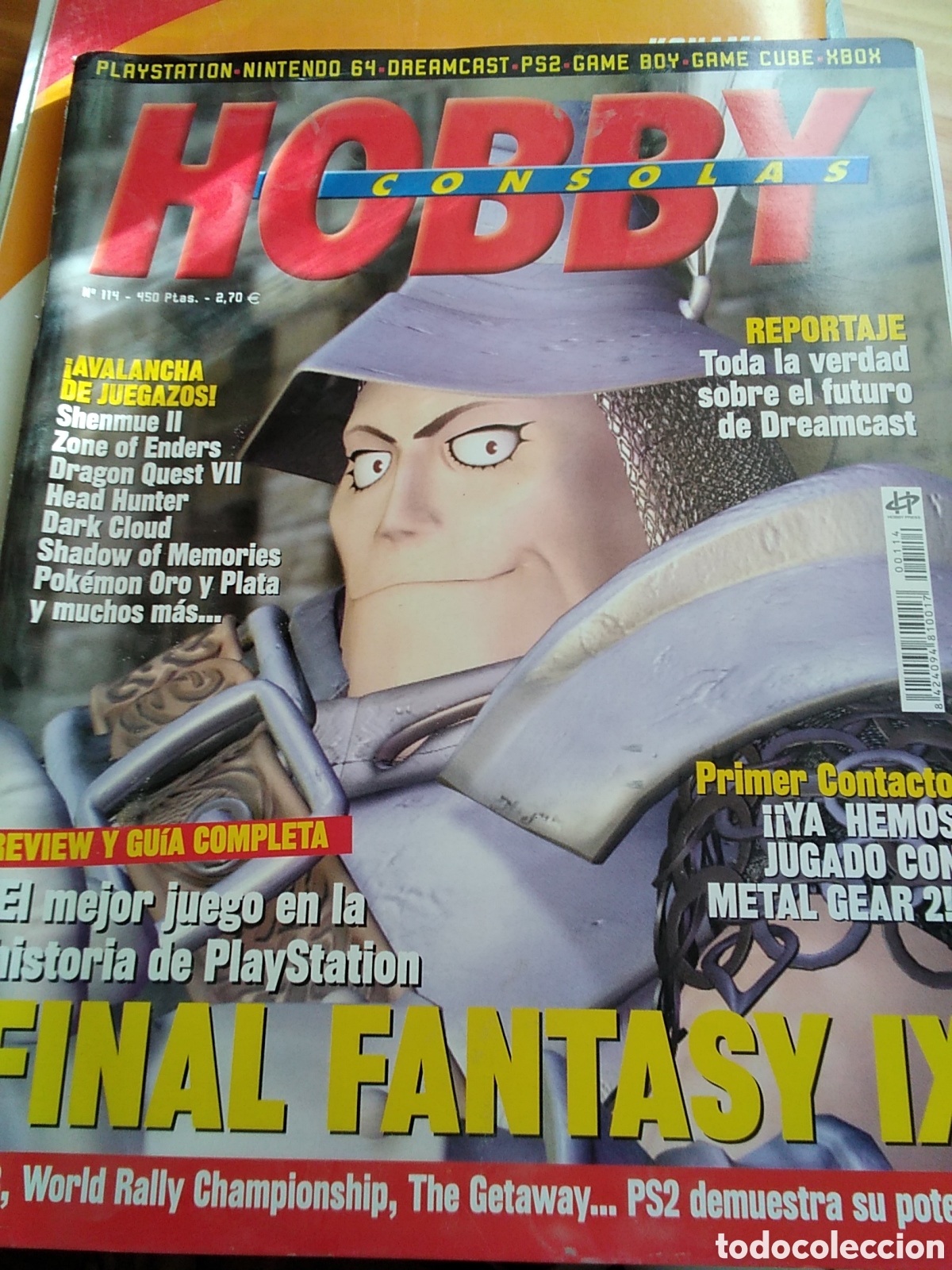 Coleccionismo de Revistas y Peri&oacute;dicos: Hobby consolas revista n&uacute;mero 114 incluye guia