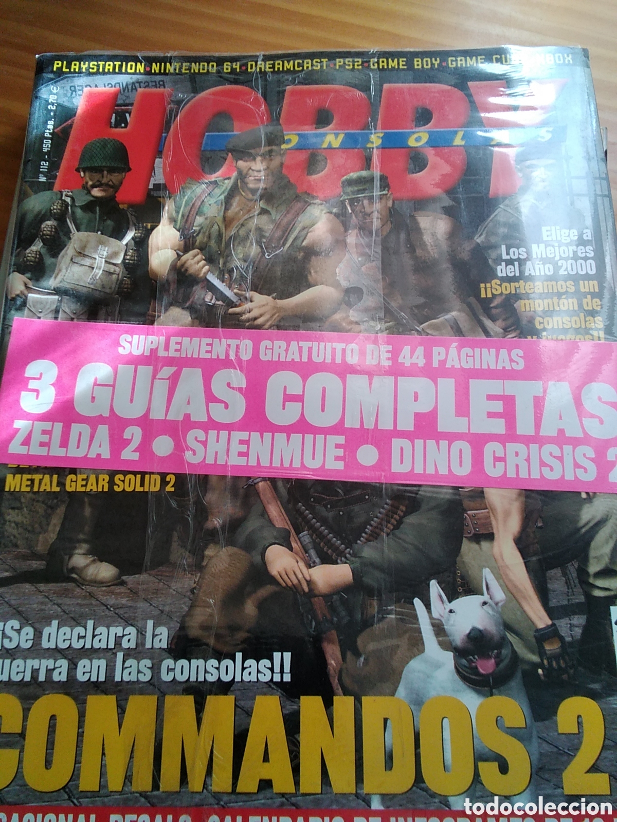 Coleccionismo de Revistas y Peri&oacute;dicos: Hobby consolas revista n&uacute;mero 112 incluye guia
