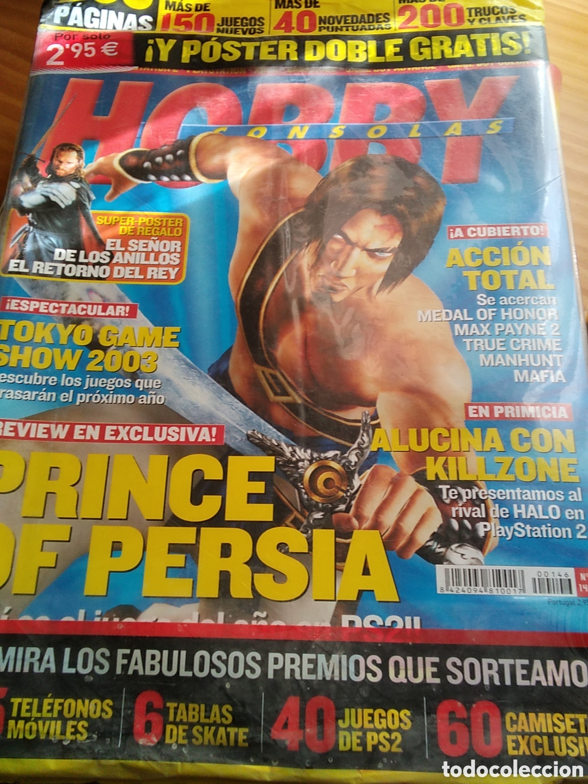Coleccionismo de Revistas y Peri&oacute;dicos: Hobby consolas revista n&uacute;mero 146 pr&iacute;ncipe de Persia precintada