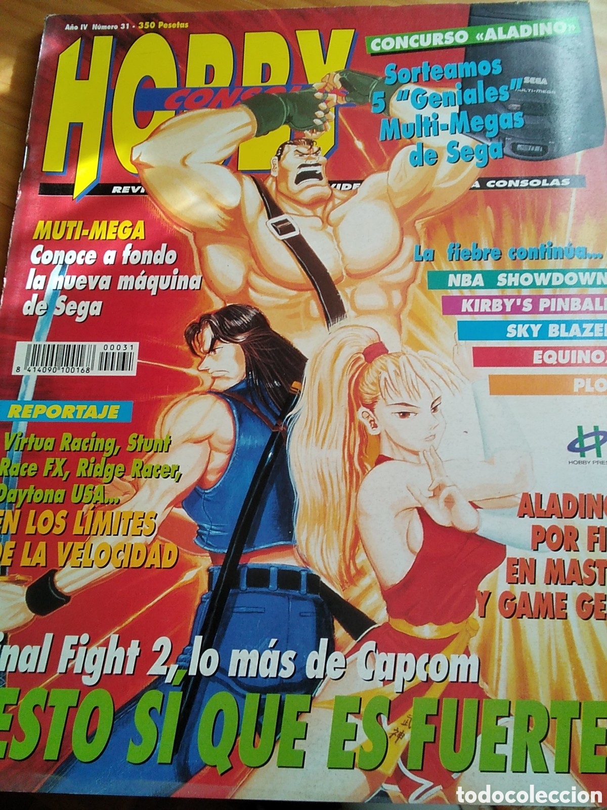 Coleccionismo de Revistas y Peri&oacute;dicos: Hobby consolas revista n&uacute;mero 31 a&ntilde;o 1994 abril