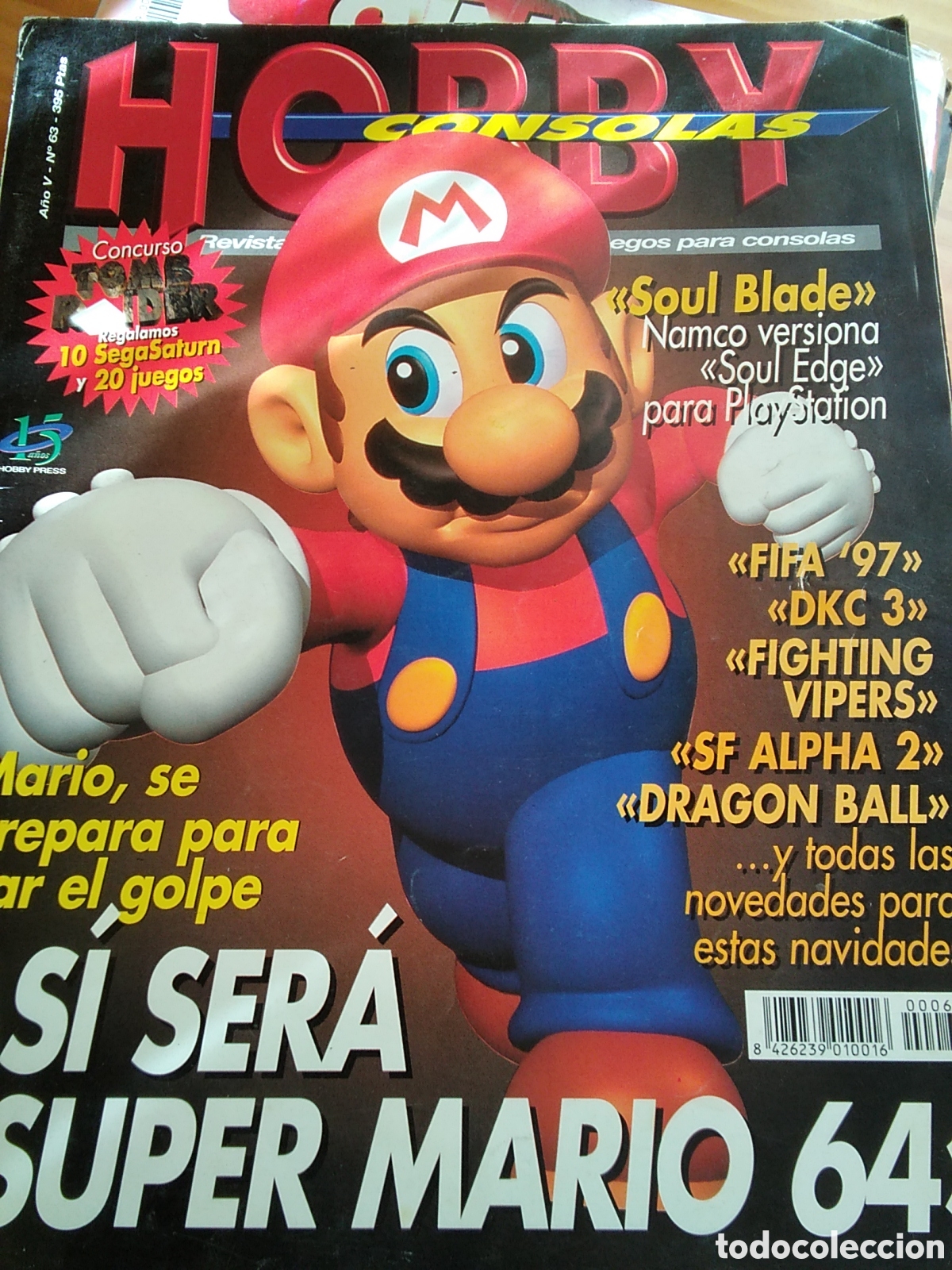 Coleccionismo de Revistas y Peri&oacute;dicos: Hobby consolas revista n&uacute;mero 63 a&ntilde;o 1996 noviembre
