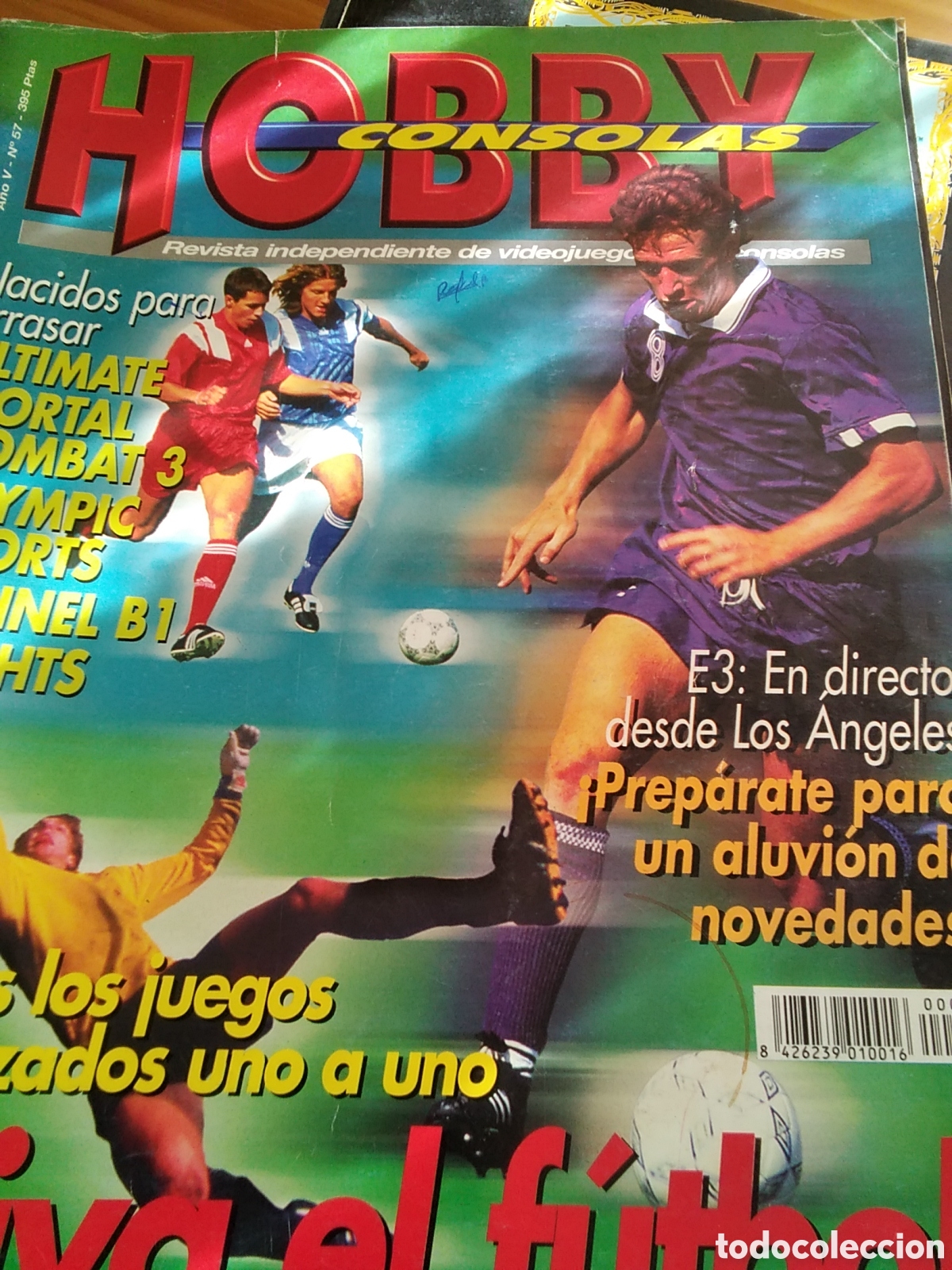 Coleccionismo de Revistas y Peri&oacute;dicos: Hobby consolas revista n&uacute;mero 57 1996 junio futbol