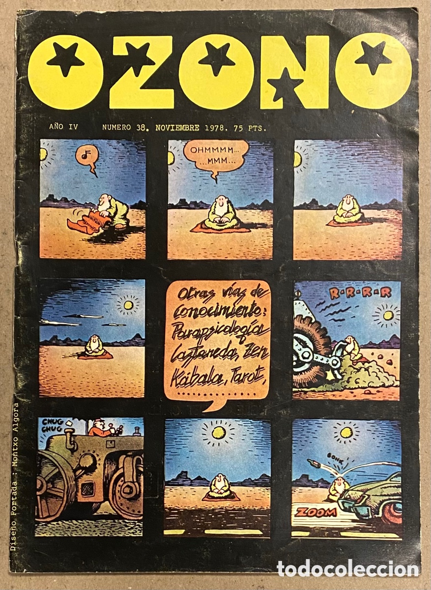 Coleccionismo de Revistas y Peri&oacute;dicos: OZONO N&deg; 38 (1978). MANOLO GUTI&Eacute;RREZ, ARANGUREN, BOB MARLEY, RAFAEL ALBERTI,&hellip;.