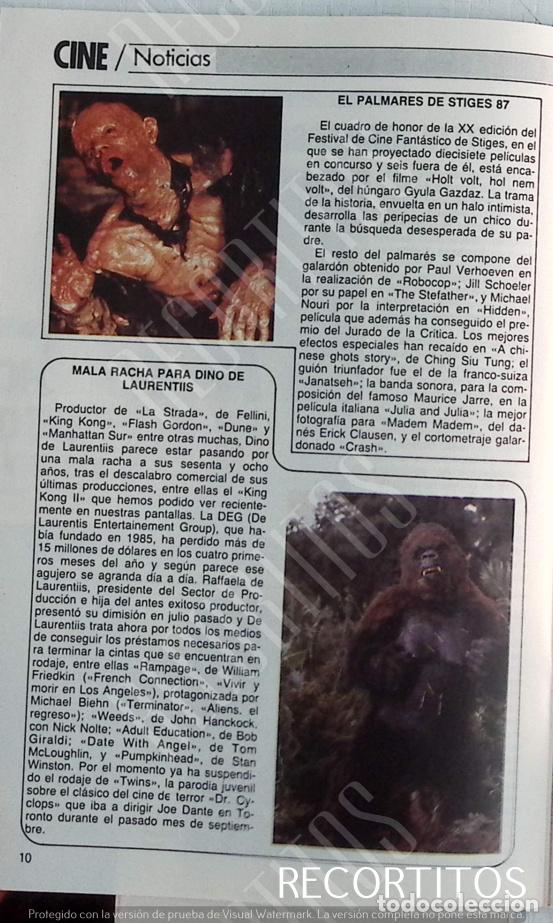 Coleccionismo de Revistas y Peri&oacute;dicos: MICHAEL J FOXDINO DE LAURENTIS KING KONG II