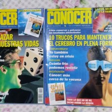 Coleccionismo de Revistas y Periódicos: 4 REVISTAS CONOCER ”LA VIDA Y EL UNIVERSO” (NOVIEMBRE 1992, ENERO 1993, FEBRERO 1993 Y JUNIO 1993)