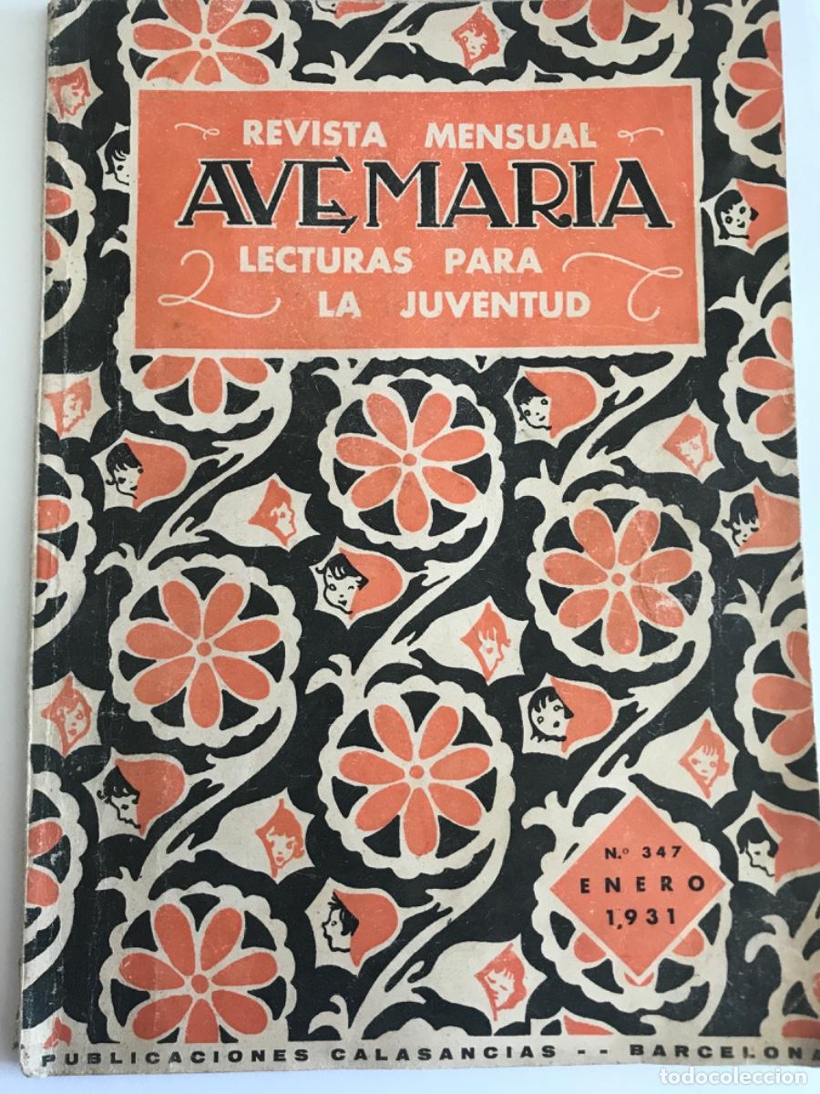 Coleccionismo de revistas y peri&oacute;dicos: REVISTA. Ave Mar&iacute;a. Lecturas para la juventud. enero 1931. Monte Pel&eacute;e. Falcoz. Rapsomanikis.