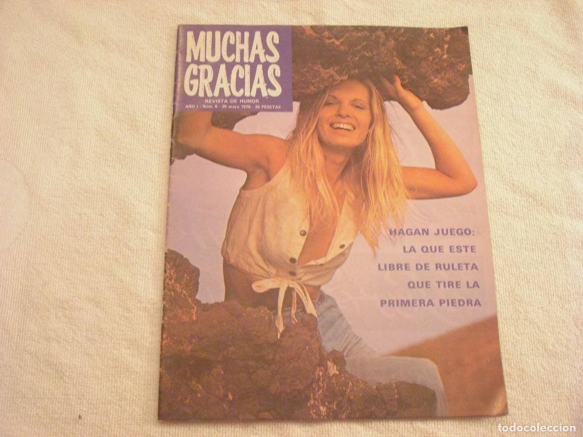 Collezionismo di Riviste e Giornali: MUCHAS GRACIAS N. 6 , MAYO 1976 . REVISTA DE HUMOR