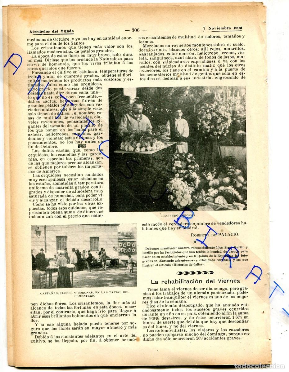 Coleccionismo de Revistas y Peri&oacute;dicos: A&Ntilde;O 1902 BALNEARIO DE FORTUNA ANDRES MATA COMO SE HACEN LOS SELLOS DE CORREOS FLORISTAS DE MADRID