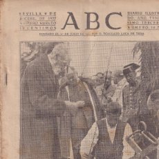 Coleccionismo de Revistas y Periódicos: DIARIO ILUSTRADO ABC. GUERRA CIVIL. AÑO 1937. 33 X 24 CM.