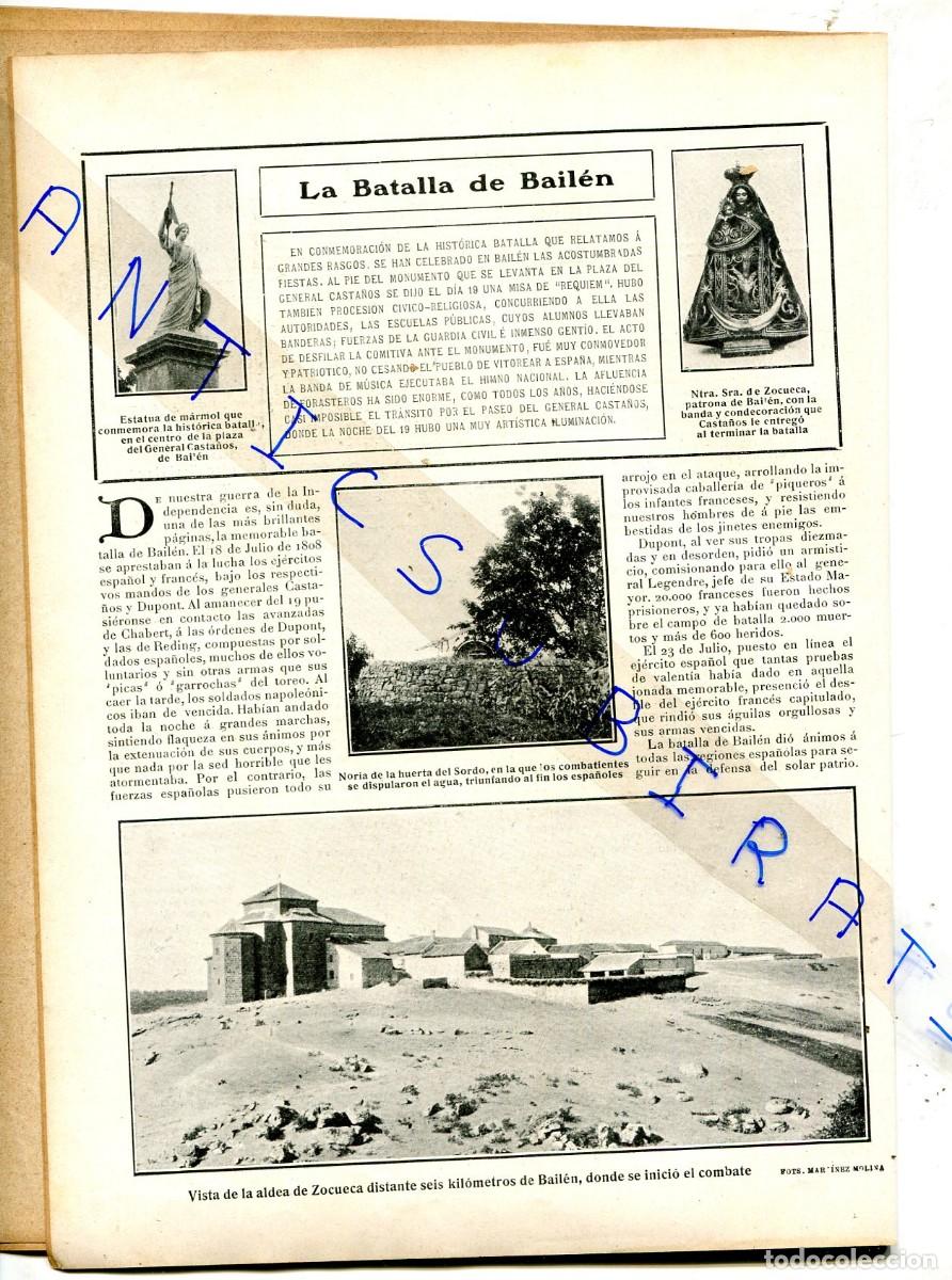 Sammeln von Zeitschriften und Zeitungen: REVISTA A&Ntilde; 1906 TRANSFORMISMO TRAVESTI ESCUELAS DE AGUIRRE INFANTA EN ORENSE BAILEN ZOCUECA NUMANCIA