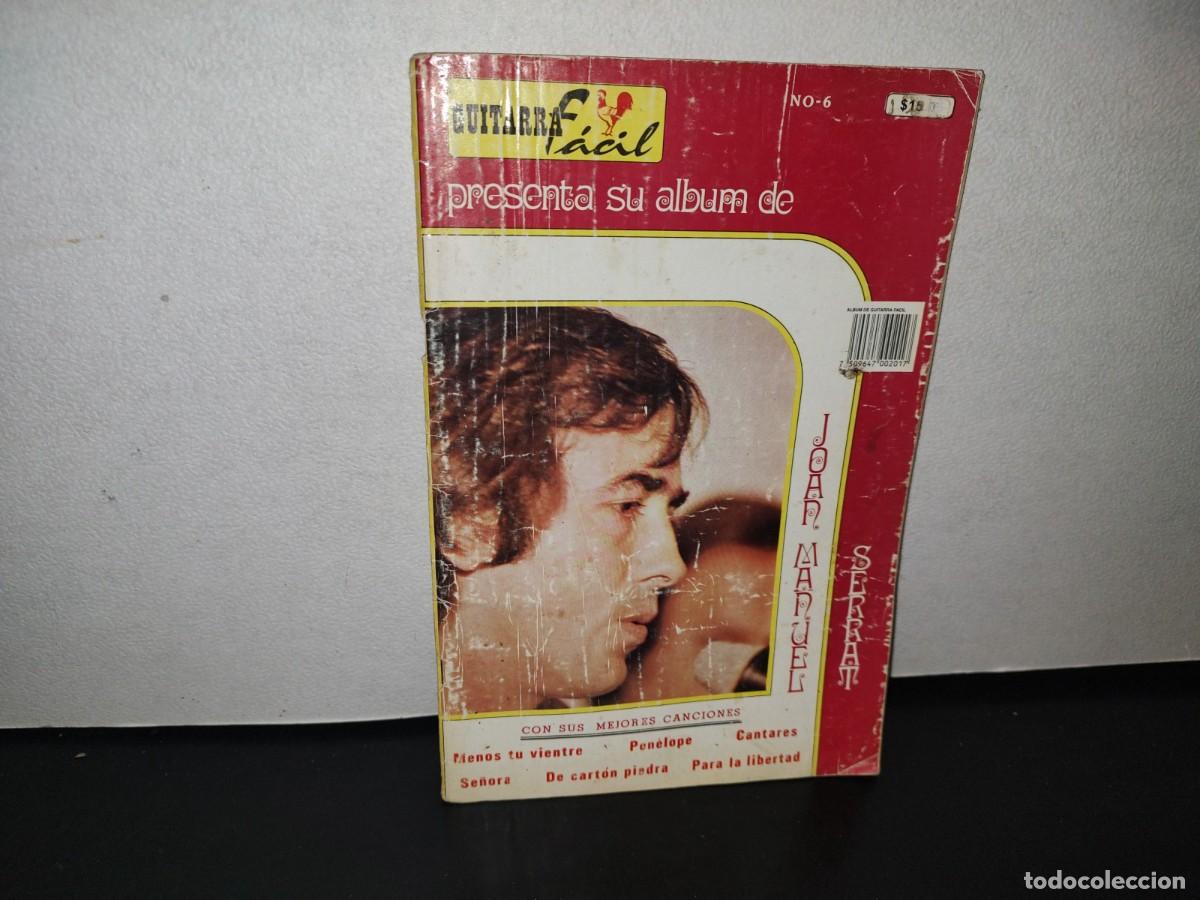 Coleccionismo de Revistas y Peri&oacute;dicos: 81- GUITARRA F&Aacute;CIL. JOAN MANUEL SERRAT - NO. 6 - 90'S