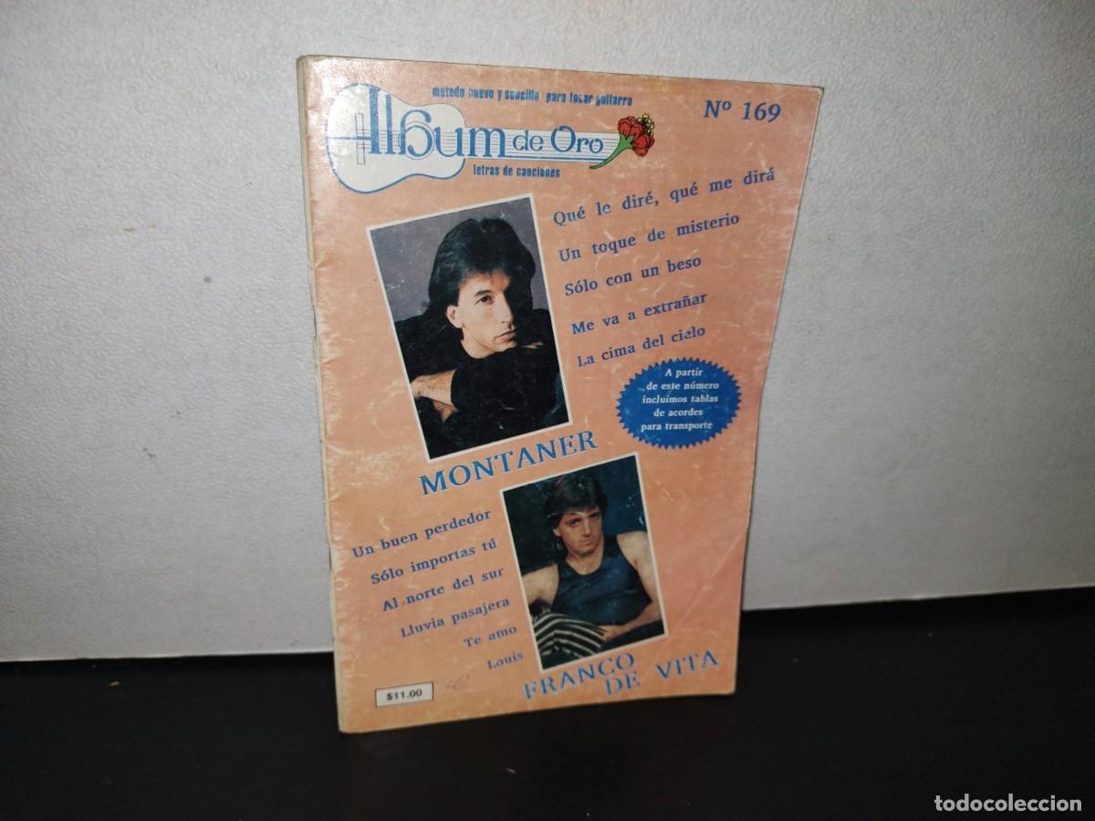 Coleccionismo de Revistas y Peri&oacute;dicos: 81- REVISTA &Aacute;LBUM DE ORO. RICARDO MONTANER. FRANCO DE VITA - NO. 169 - 90'S