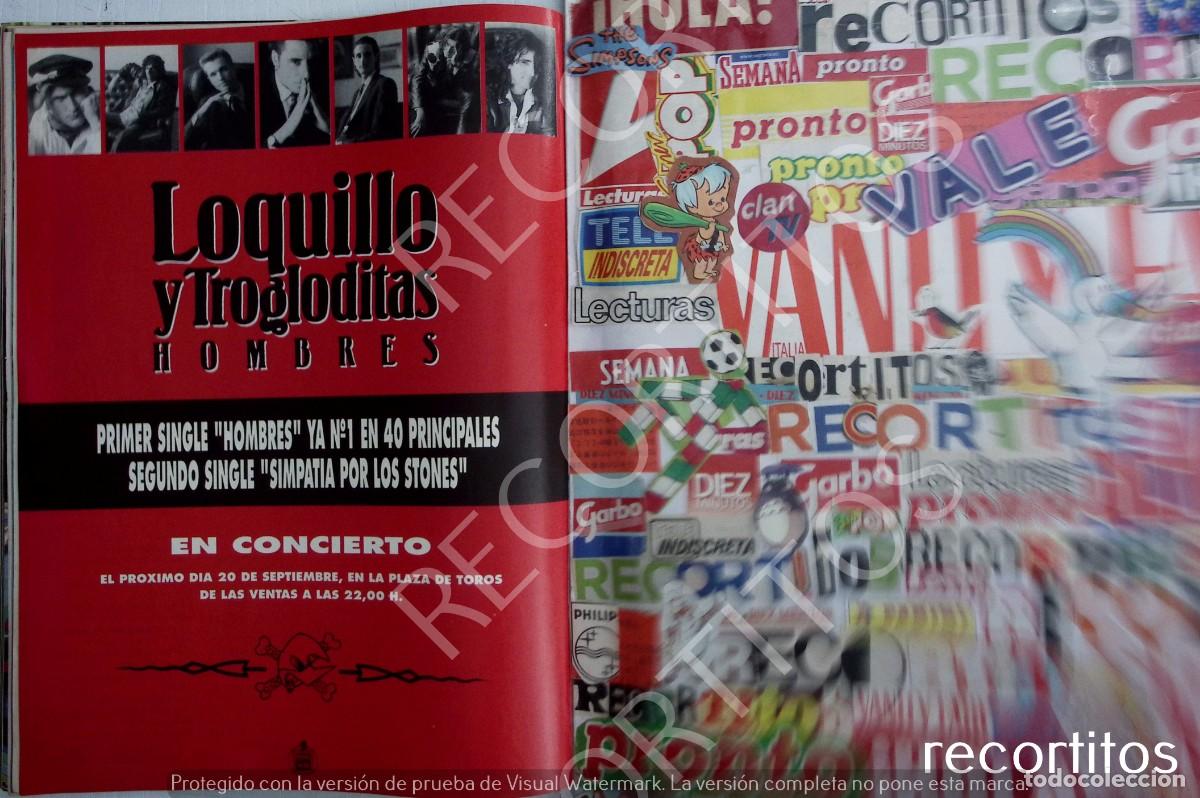 Coleccionismo de Revistas y Peri&oacute;dicos: LOQUILLO Y LOS TROGLODITas