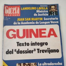 Coleccionismo de Revistas y Periódicos: REVISTA GACETA ILUSTRADA Nº 1046. 24 DE OCTUBRE DE 1976 - VVAA