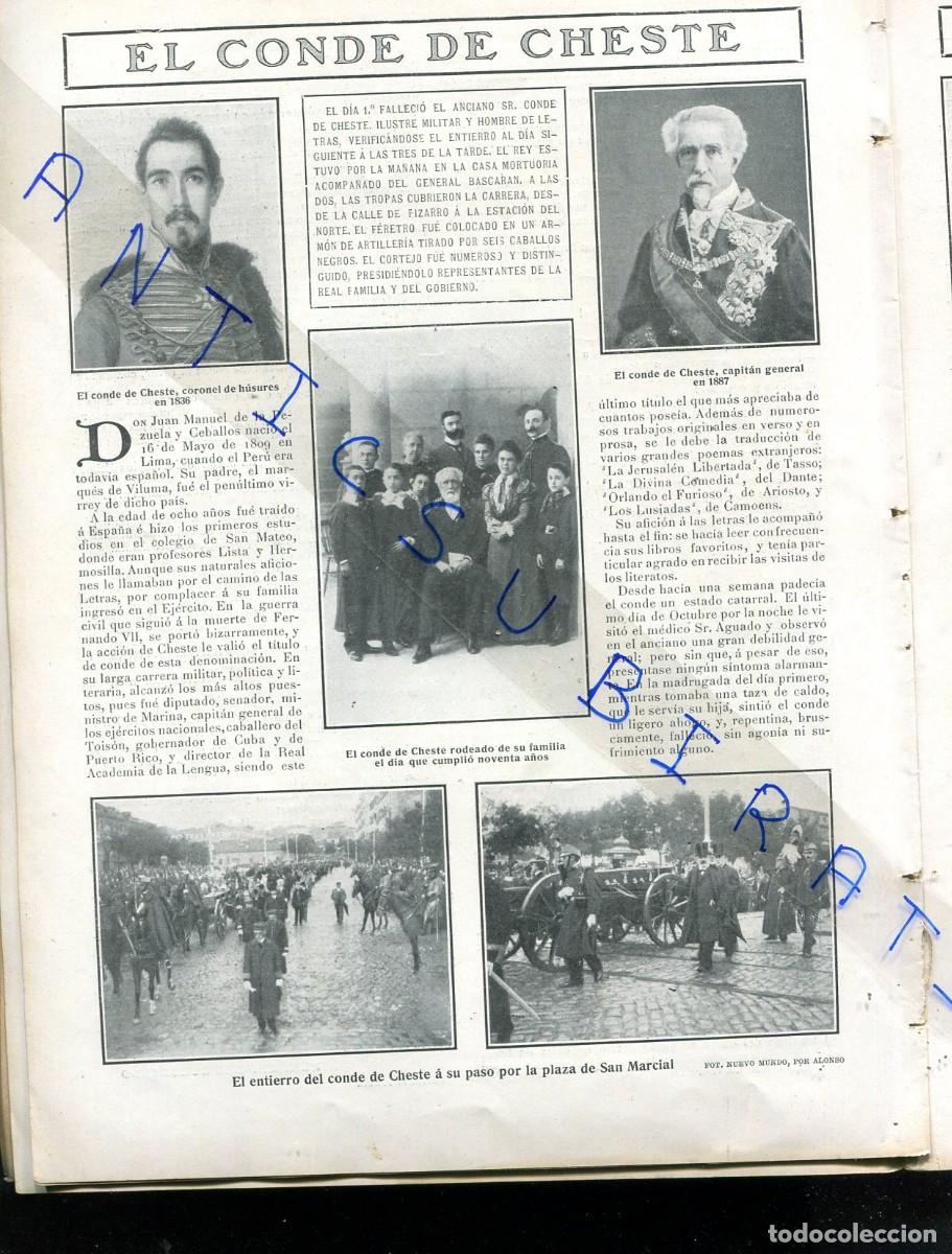 Sammeln von Zeitschriften und Zeitungen: REVISTA A&Ntilde;O 1906 REYES EN EL PUERTO DE MALAGA PELAYO DELGADO LOPEZ CAMACHO ALCALDE CONDE DE CHESTE