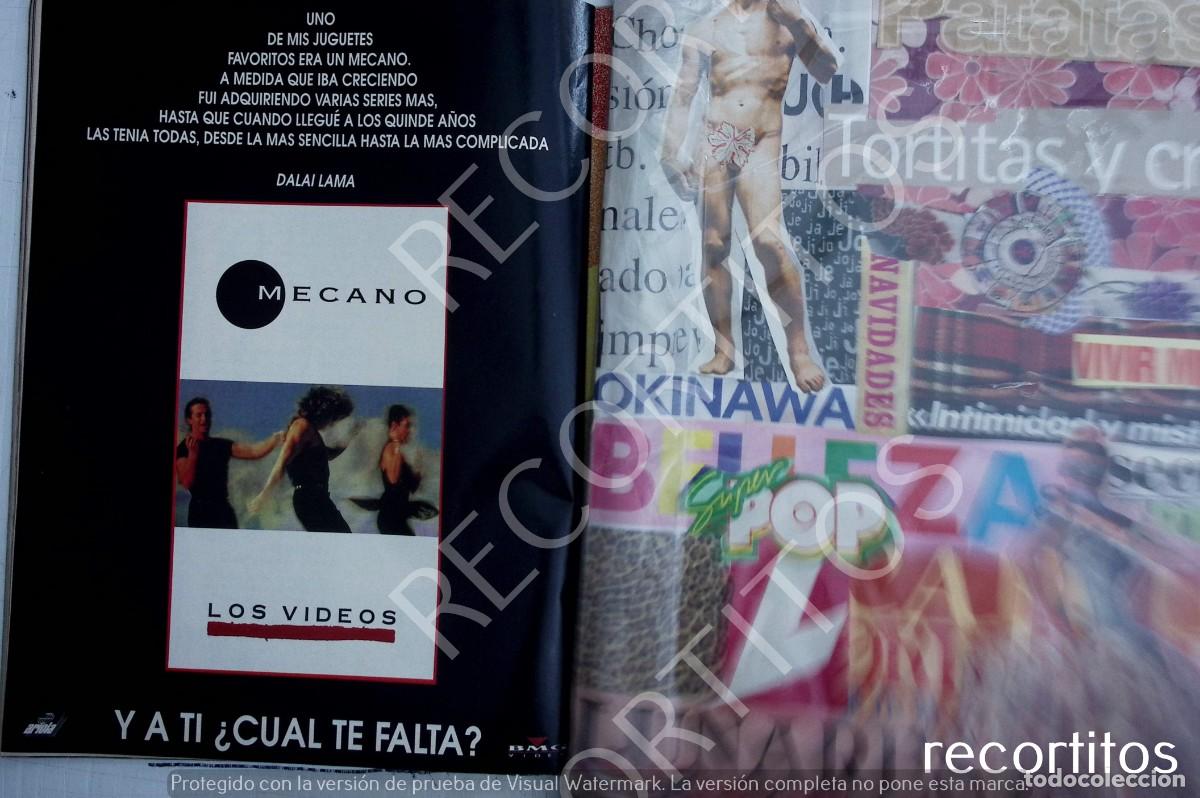 Coleccionismo de Revistas y Peri&oacute;dicos: MECANO LOS VIDEOS ANUNCIO PUBLICIDAD