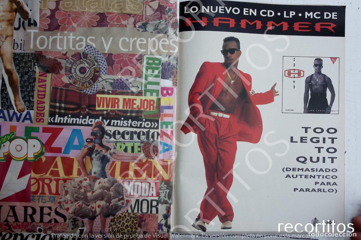 Coleccionismo de Revistas y Peri&oacute;dicos: HAMMER ANUNCIO PUBLICIDAD