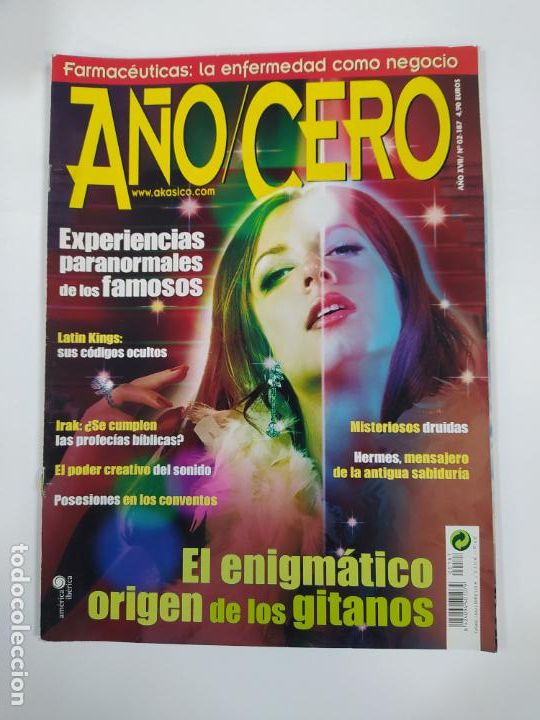 Coleccionismo de Revistas y Peri&oacute;dicos: REVISTA A&Ntilde;O CERO N&ordm; 2. 187. A&Ntilde;O XVII. EXPERIENCIAS PARANORMALES. TDKC51
