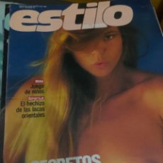 Coleccionismo de Revistas y Periódicos: REVISTA EL PAIS ESTILO N⁰ 43 EL PECHO FEMENINO DESNUDO MUJERES PORNO