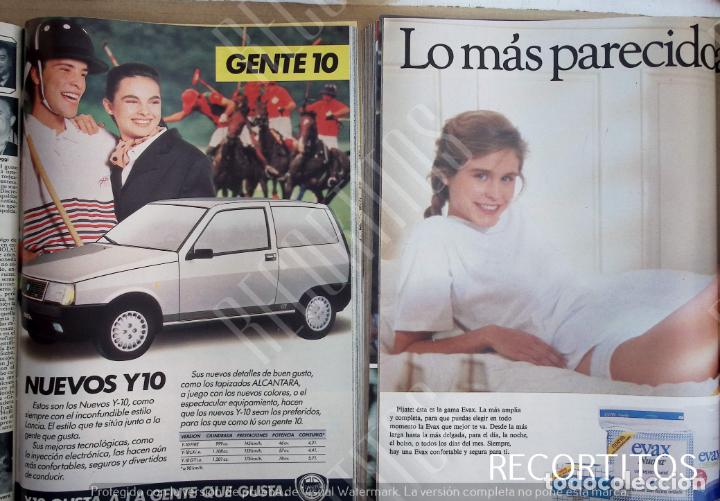 Coleccionismo de Revistas y Peri&oacute;dicos: EVAX COMPRESAS ANUNCIO PUBLICIDAD LANCIA Y10