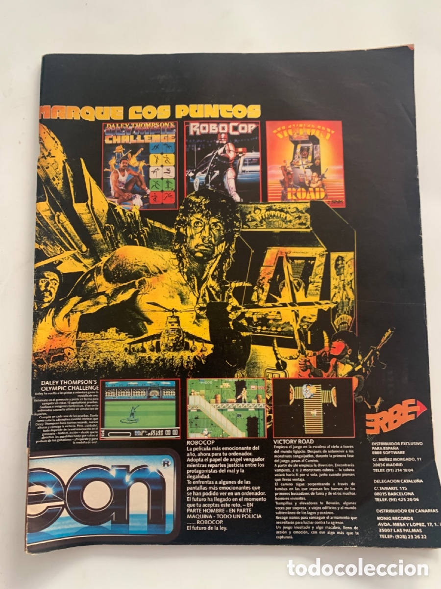 Coleccionismo de Revistas y Peri&oacute;dicos: Revista micro man&iacute;a micromania n&ordm; 6 segunda &eacute;poca