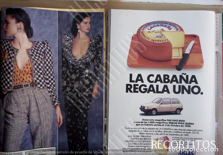 Coleccionismo de Revistas y Peri&oacute;dicos: QUESO LA CABA&Ntilde;A ARIAS FIAT UNO BRIIO ANUNCIO PUBLICIDAD