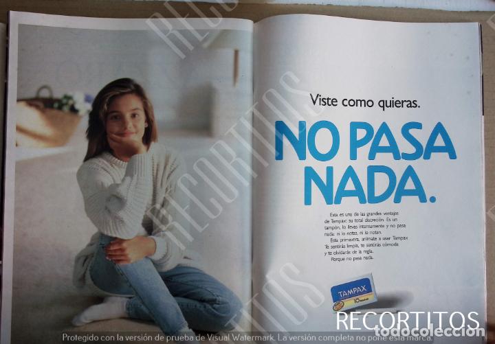 Collectionnisme de Revues et Journaux: tampax anuncio publicidad