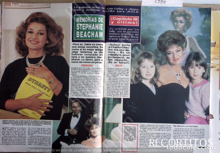 Coleccionismo de Revistas y Peri&oacute;dicos: STEPHANIE BEACHAM SABLE COLBY DINASTY MEMORIAS CAPITULO 3