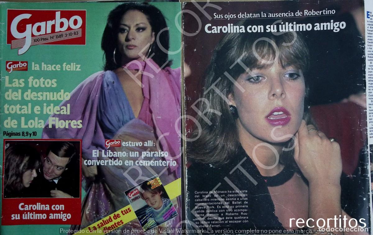 Coleccionismo de revistas y peri&oacute;dicos: RECORTE PORTADA DE LOLA FLORES