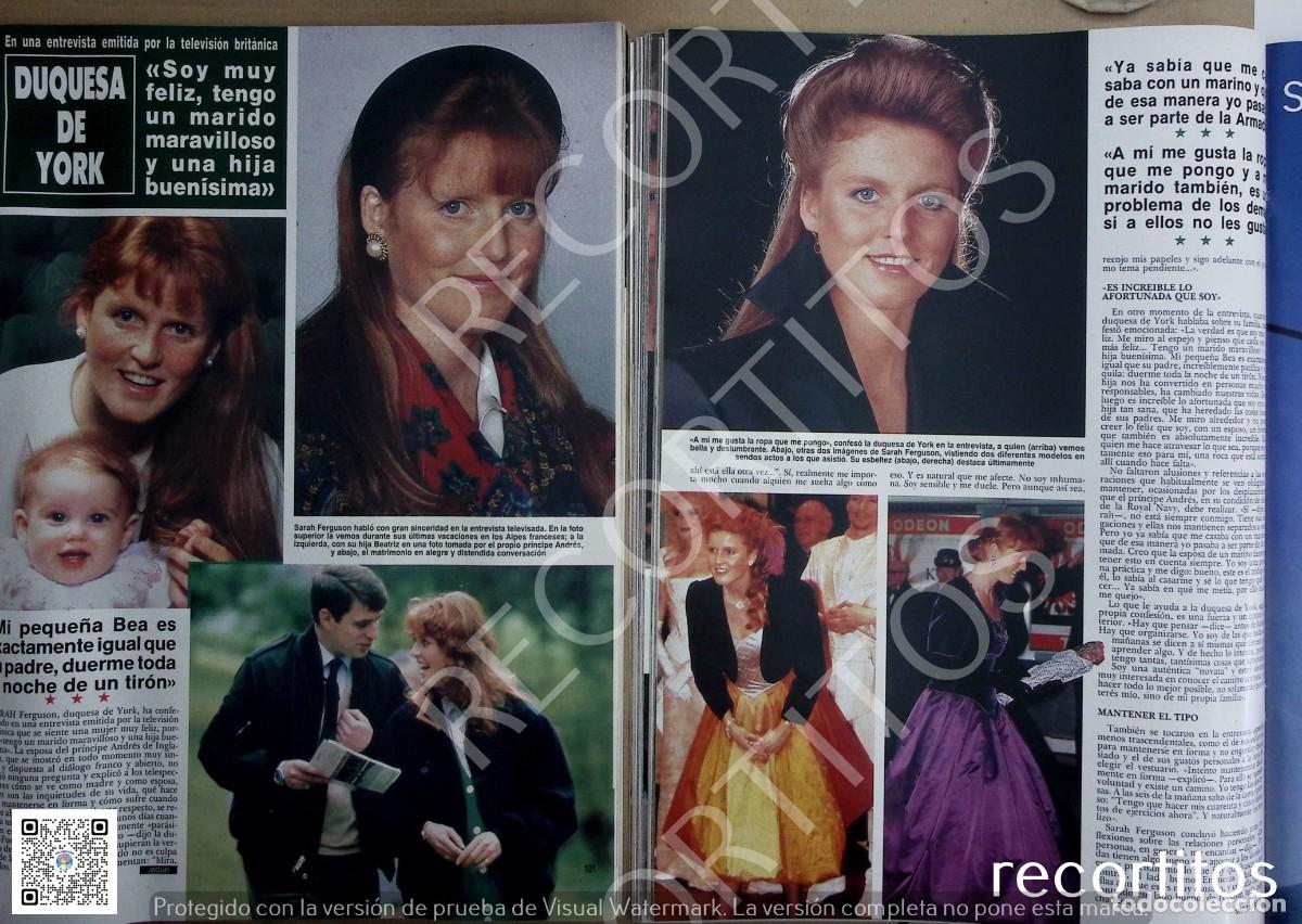Collezionismo di Riviste e Giornali: SARAH FERGUSON FERGIE