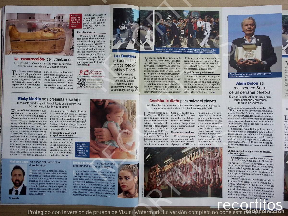 Coleccionismo de revistas y peri&oacute;dicos: ALAIN DELON THE BEATLES ABBEY ROAD