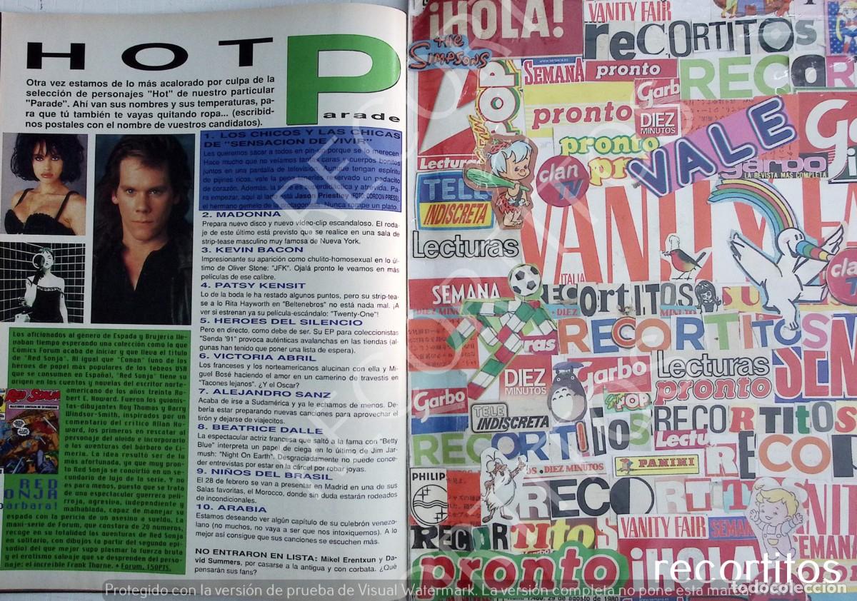 Coleccionismo de Revistas y Peri&oacute;dicos: MADONNA KEVIN BEACON PATSY KENSIT