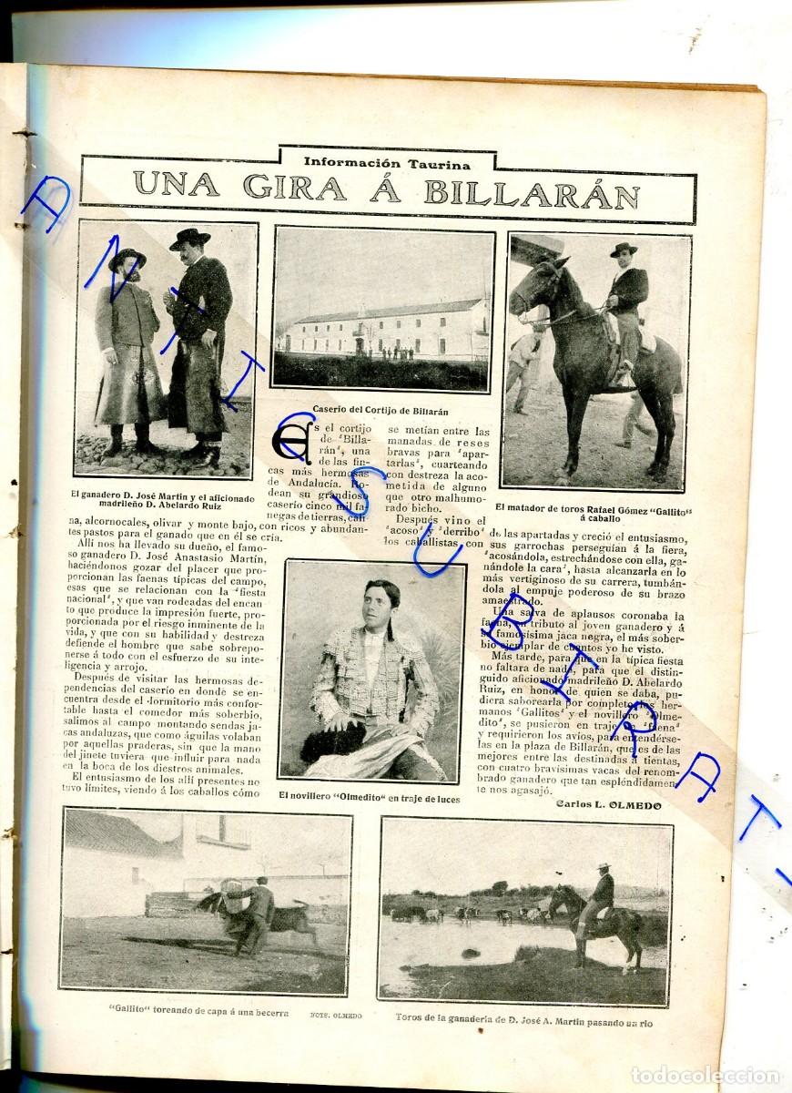 Coleccionismo de Revistas y Peri&oacute;dicos: REVISTA A&Ntilde;O 1907 EL RETIRO HELADO FOTOS DE MADRID ESTADO DE SITIO EN VALENCIA RAMON Y CAJAL BILLARAN