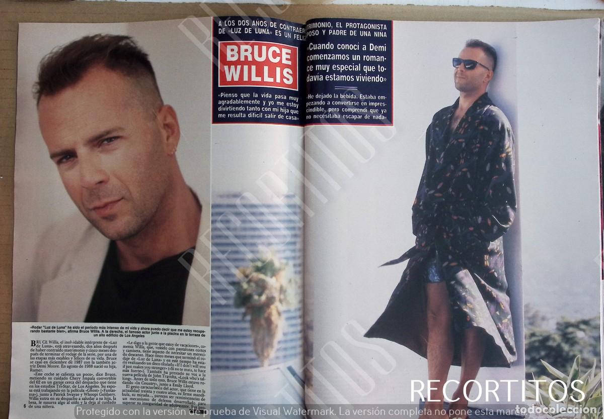 Coleccionismo de Revistas y Peri&oacute;dicos: BRUCE WILLIS DEMI MOORE CYBILL SHEPHERD