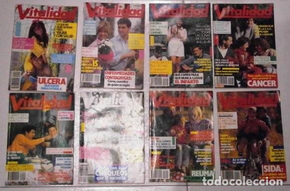 Coleccionismo de Revistas y Peri&oacute;dicos: Lote 8 Revistas Energ&iacute;a y Vitalidad: Salud para todos / Editorial Sarpe en Madrid 1985-1986