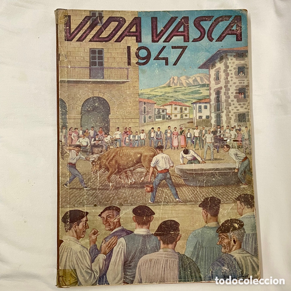 Coleccionismo de revistas y peri&oacute;dicos: REVISTA VIDA VASCA A&Ntilde;O 1947 BASCONGADAS VASCO INDUSTRIA COMERCIO TURISMO ARTE LITERATURA