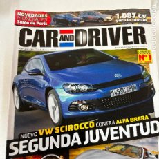 Coleccionismo de Revistas y Periódicos: REVISTA CAR & DRIVER 158 NOVIEMBRE 2008