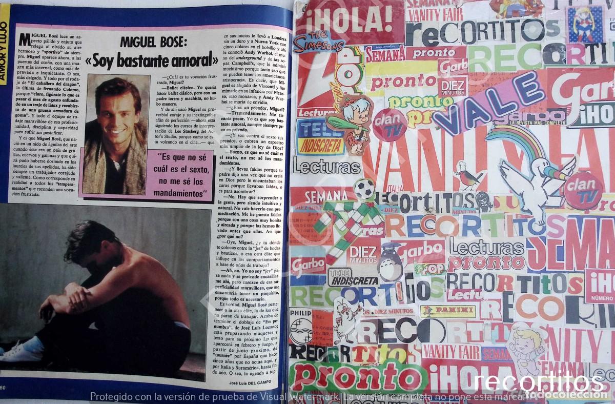 Coleccionismo de Revistas y Peri&oacute;dicos: MIGUEL BOSE
