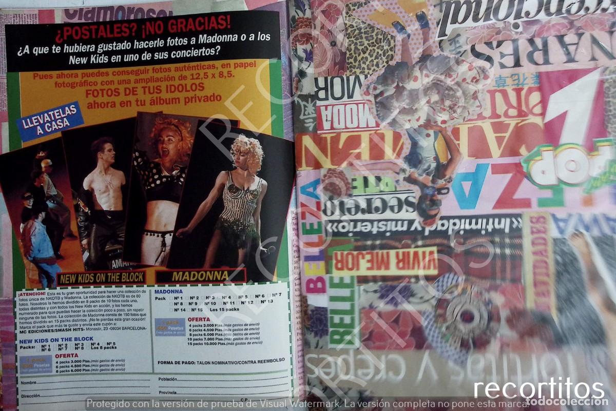 Coleccionismo de Revistas y Peri&oacute;dicos: MADONNA BAT BLOND AMBITION TOUR