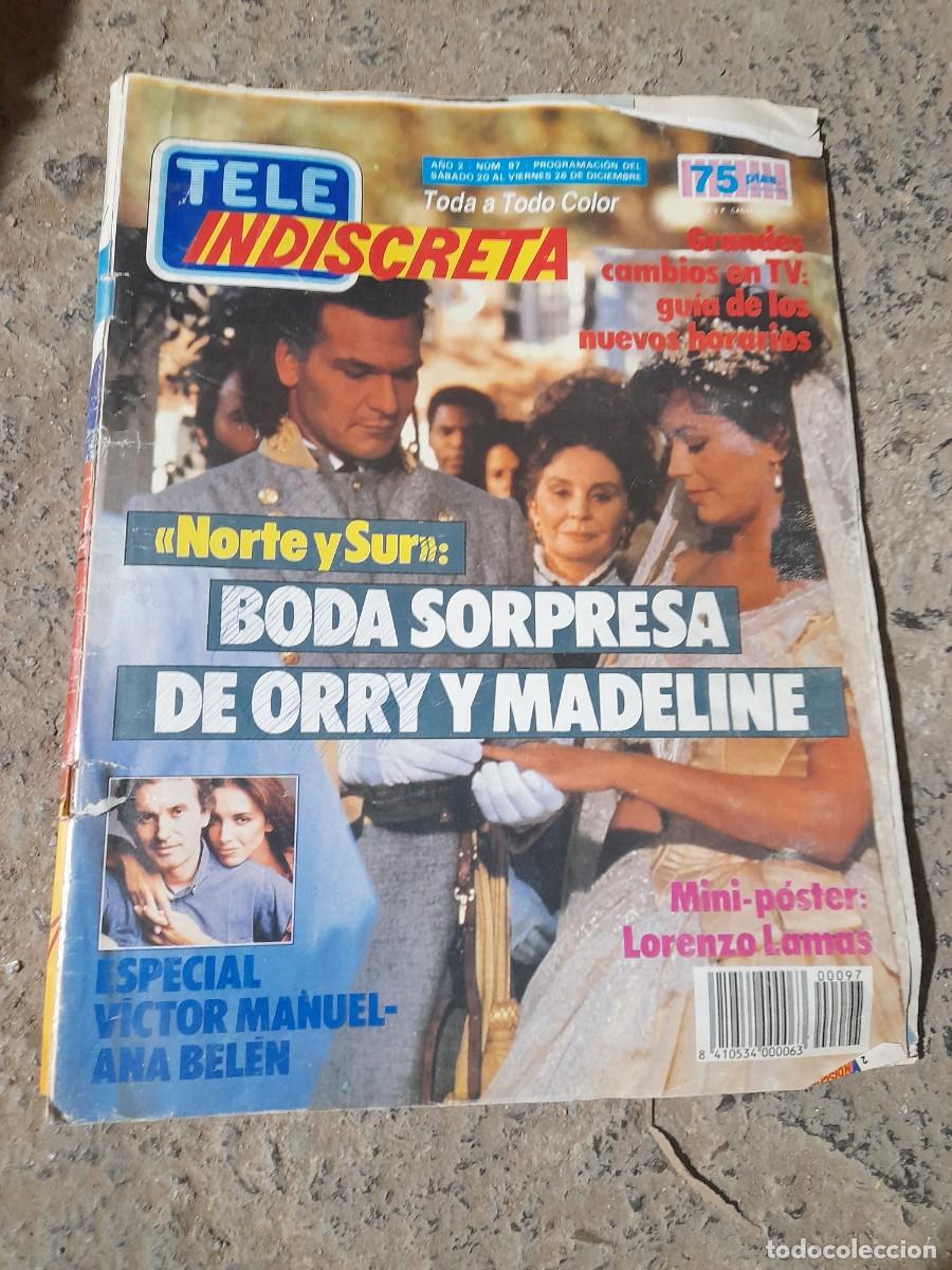 Sammeln von Zeitschriften und Zeitungen: Revista Tele Indiscreta 97 Bodas de sangre