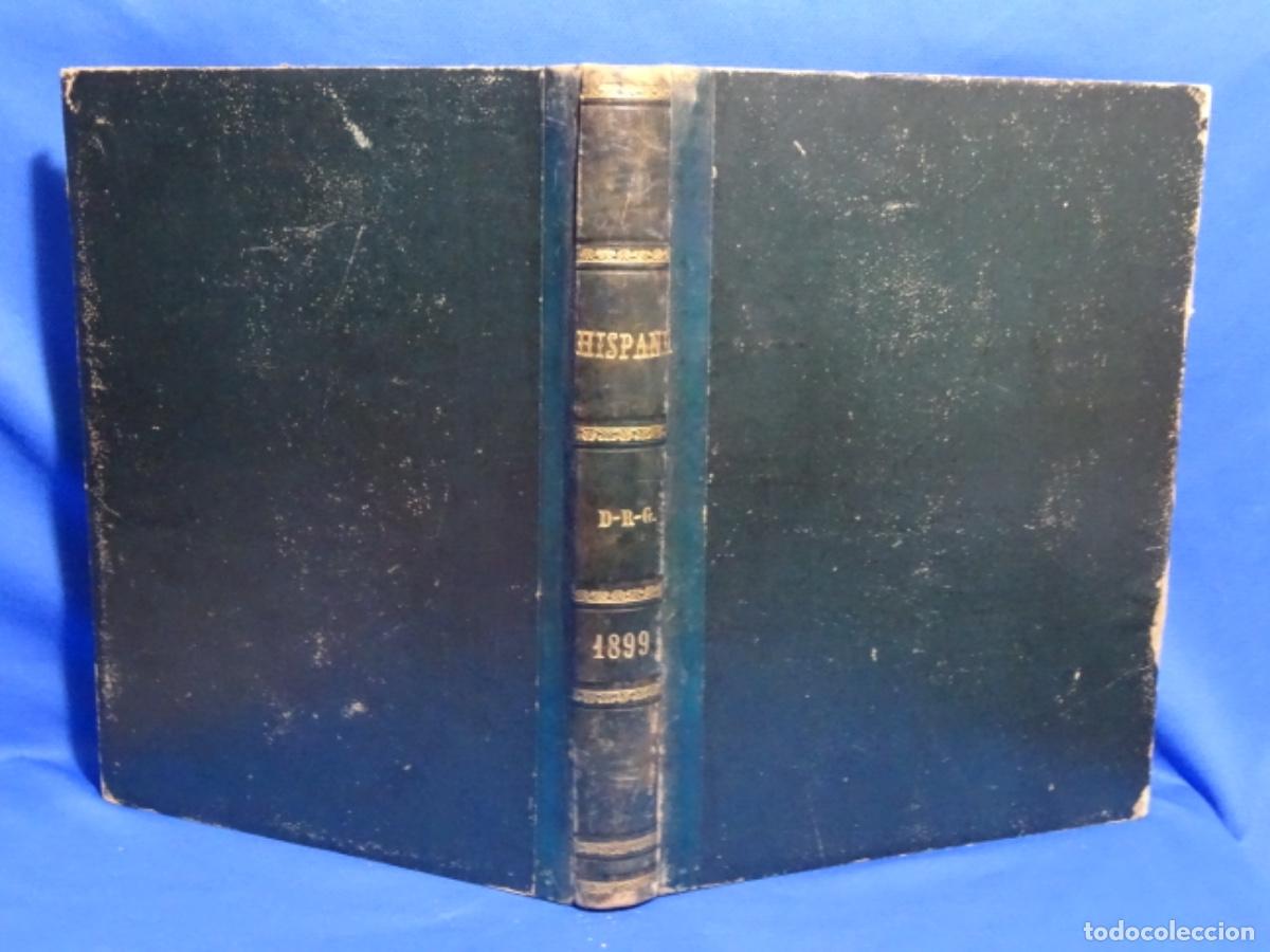 Coleccionismo de Revistas y Peri&oacute;dicos: REVISTA HISPANIA A&Ntilde;O 1899 COMPLETO. RAMON CASAS, LLIMONA, BRULL, CARLOS VAZQUEZ, ETC.