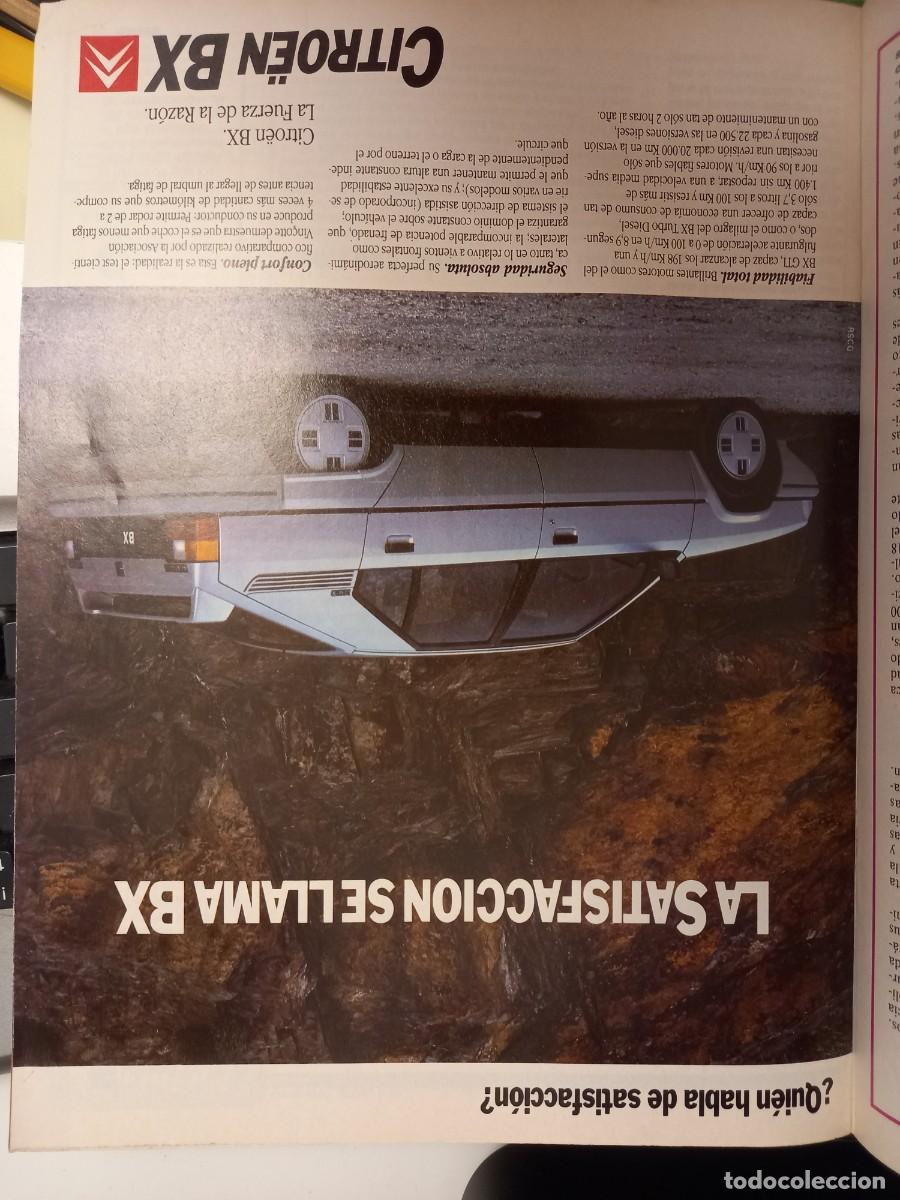 Coleccionismo de Revistas y Peri&oacute;dicos: PUBLICIDAD. ANUNCIO DE CITROEN BX. EXTRA&Iacute;DO DE REVISTA 1988