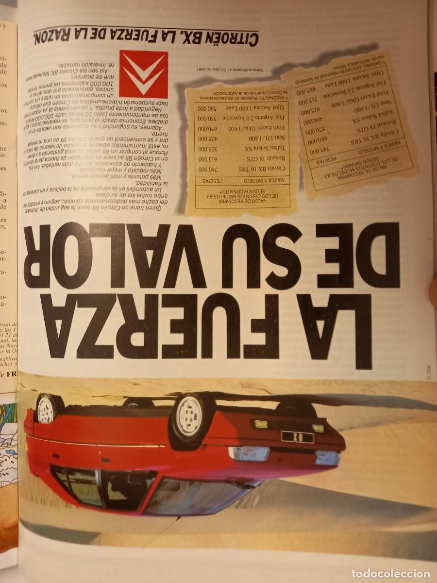 Coleccionismo de Revistas y Peri&oacute;dicos: PUBLICIDAD. ANUNCIO DE CITROEN BX. EXTRA&Iacute;DO DE REVISTA 1988