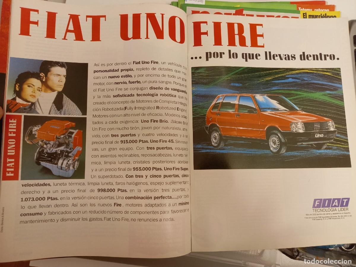 Coleccionismo de Revistas y Peri&oacute;dicos: PUBLICIDAD. ANUNCIO DE FIAT UNO FIRE. EXTRA&Iacute;DO DE REVISTA 1987